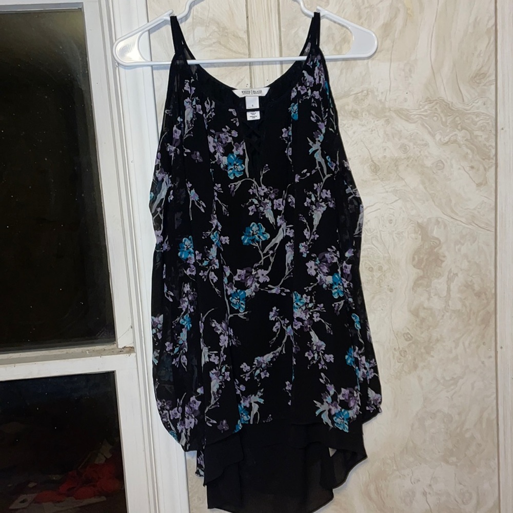 Flowered blouse